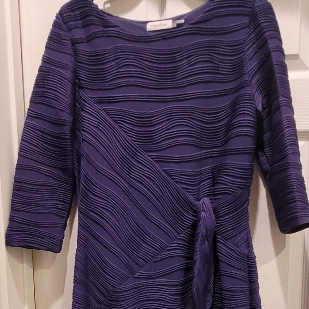 Calvin Klein - Purple cocktail dress (evening wear) - Size 8